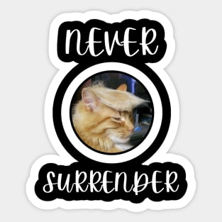 Trump mugshot not guilty Sticker